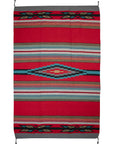 Large red hawkeye floor rug - Southwest Styling
