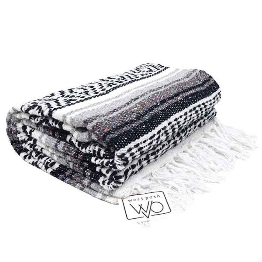 Folded falsa blanket - made in Mexico