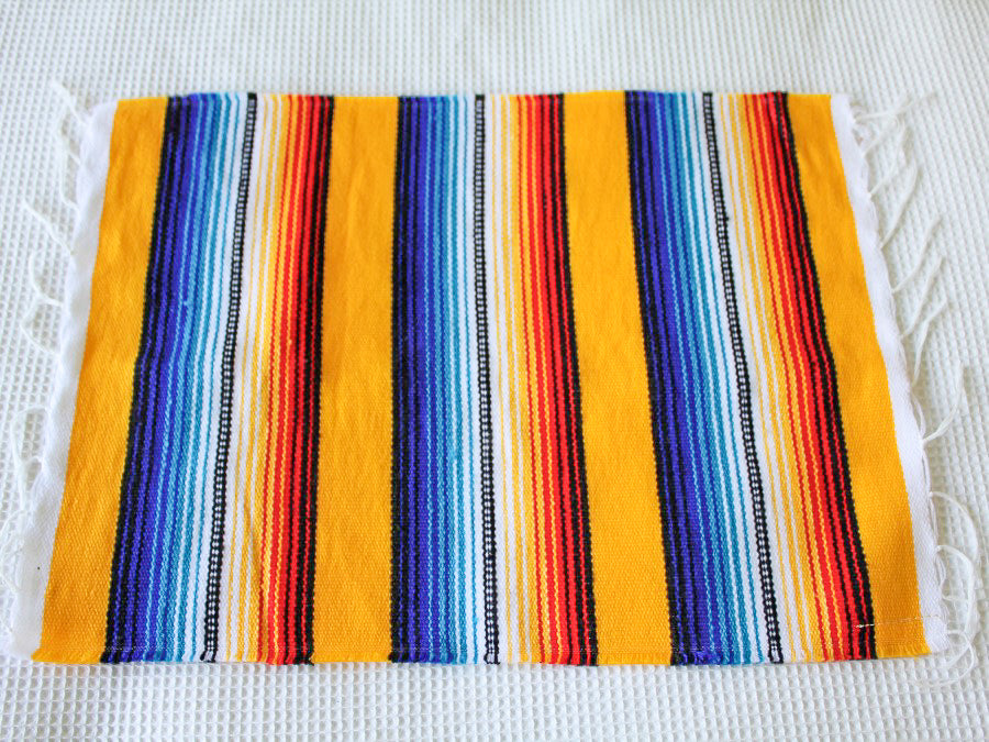 Sarape Style Orange Placemat