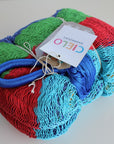Rainbow Striped Mexican Cotton Hammock