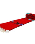 Red fish blanket - Mexican made