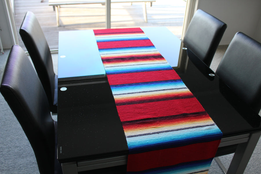 Mexican theme table runner