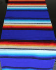 Striped Blue table runner
