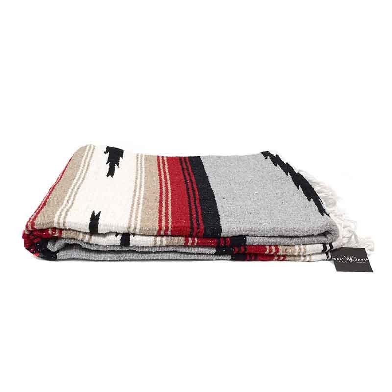 Saltillo Diamond Centre Mexican Blanket