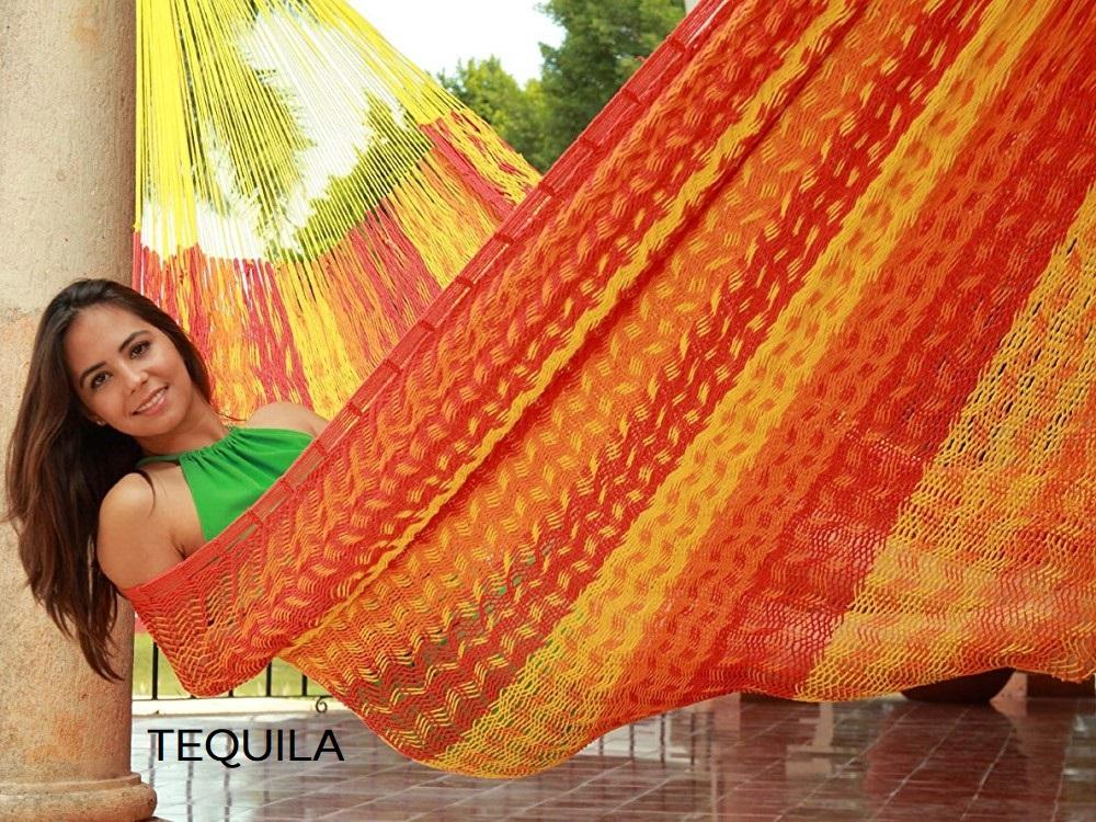 Thick Cord Hammock - Sunrise Colours