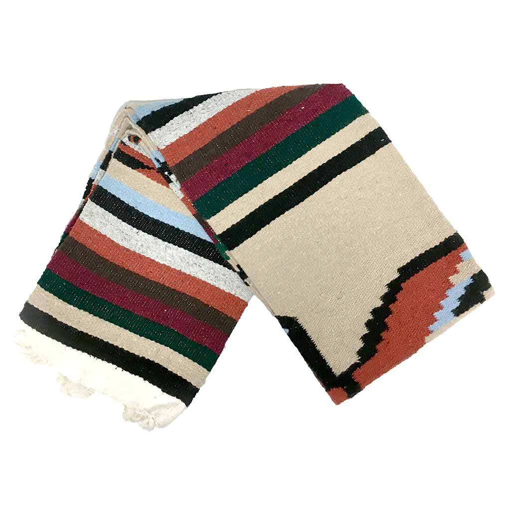 Soft woven Mexican blanket - handmade