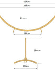 Wooden Hammock Stand Dimensions